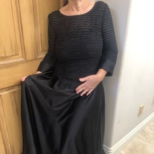 JS Collections Formal Black Dress